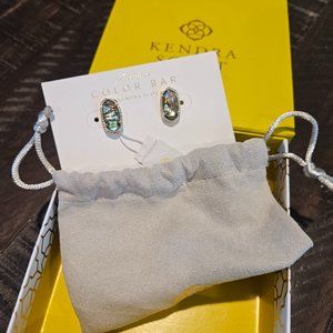 Kendra Scott Ellie Silver Stud Earrings NWT